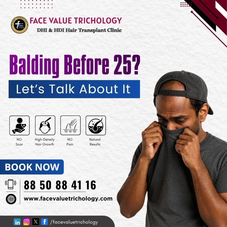 Balding Before 25? Advanced Hair Loss Treatment & Hair Transplant Clinic