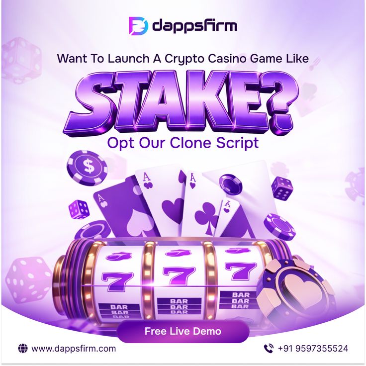 Crypto Casino Business Made Easy with Stake Clone Script