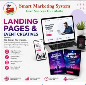 Landing Pages Event Creatives Servi service in Adyar | ChennaiFreeAdz