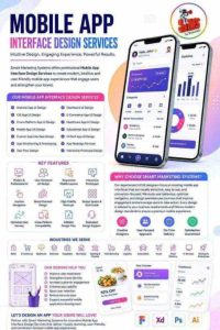 Mobile App Interface Design Service service in Adyar | ChennaiFreeAdz