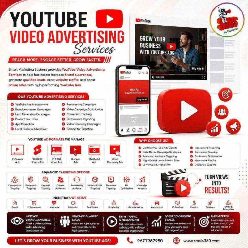 Youtube Video Advertising Service