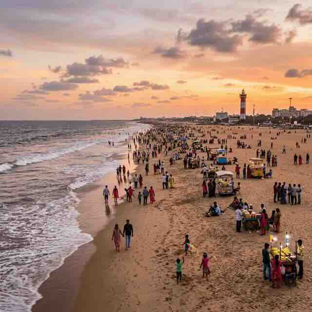 chennai marina beach