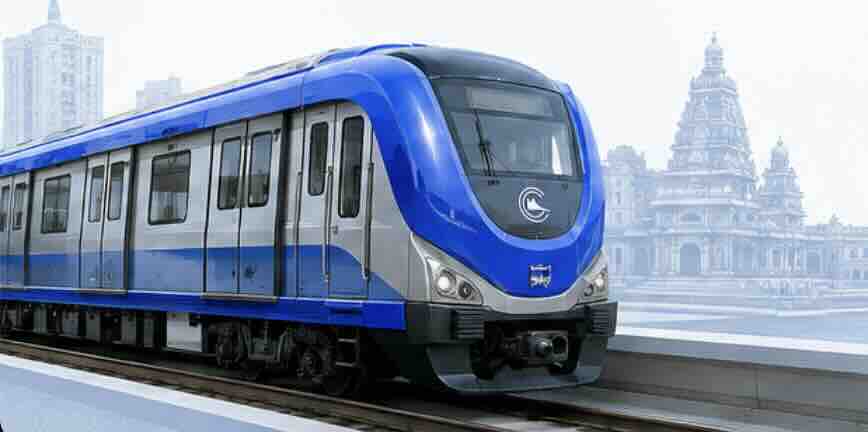 Chennai Metro train