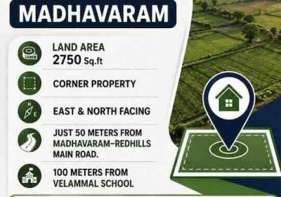 Land for Sale in Madhavaram for sale in Madhavaram | ChennaiFreeAdz