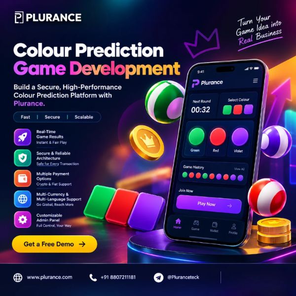 Colour Prediction Game Development to Build Your Next Gaming Venture