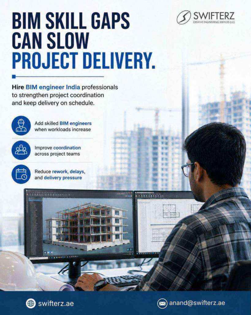 Hire BIM Engineer India | Expert BIM Modeling & Coordination – Swifterz