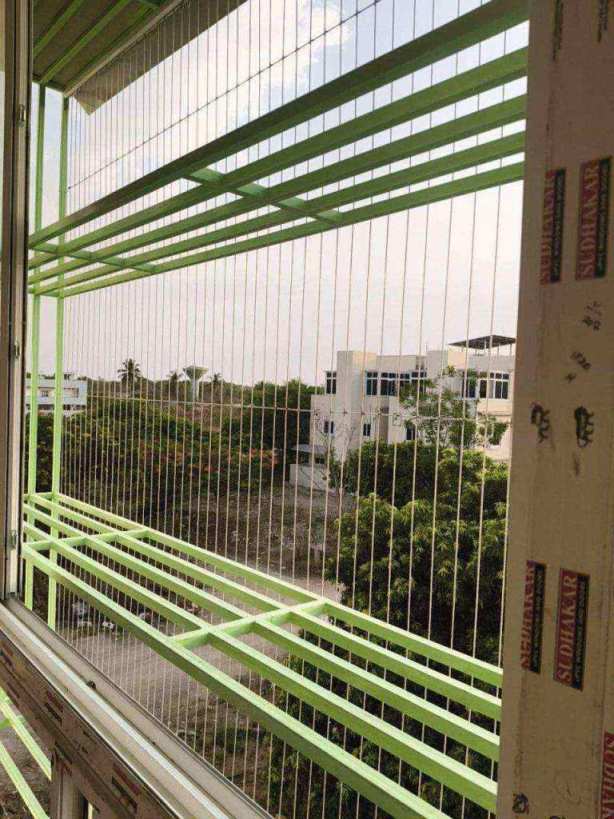 Invisible Grills for Balcony in Chennai | Sandhya Invisible Grills